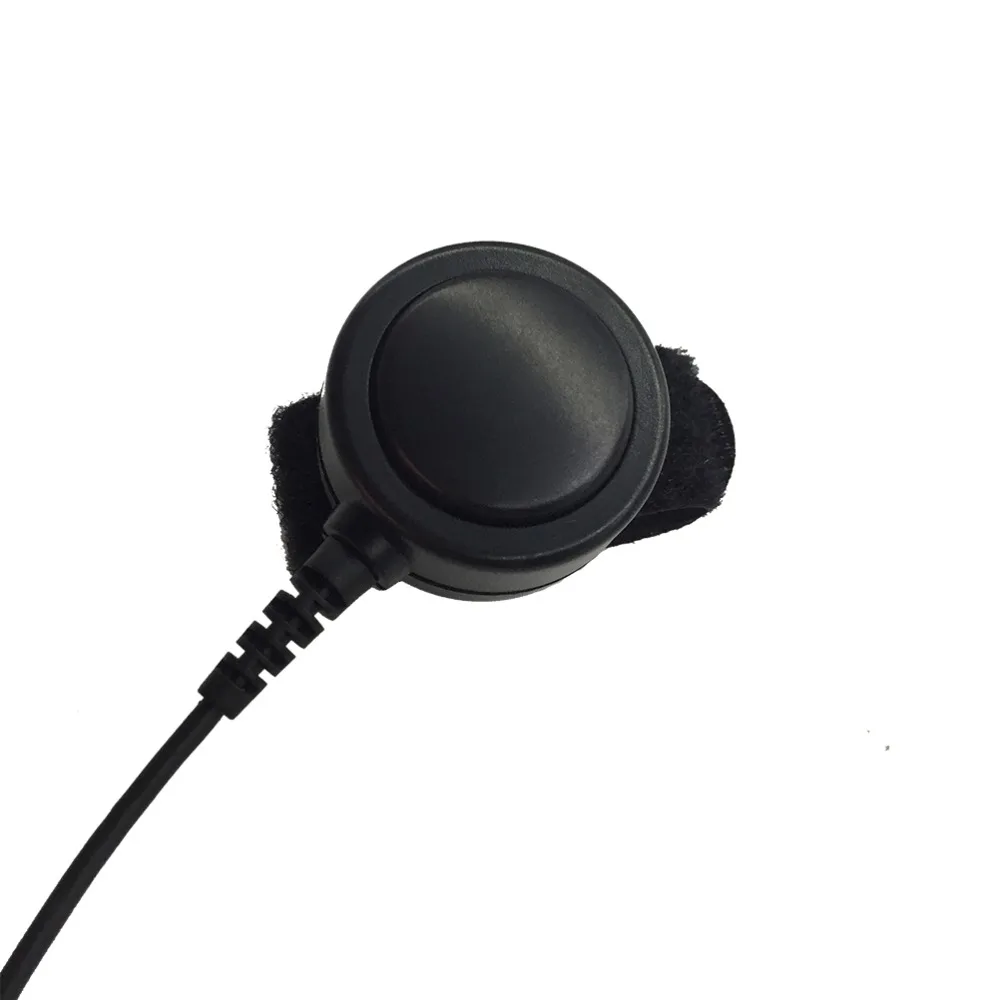 Новое PTT военное полицейское снаряжение горловина Mic Air Tube гарнитура для Kenwood TH-F7