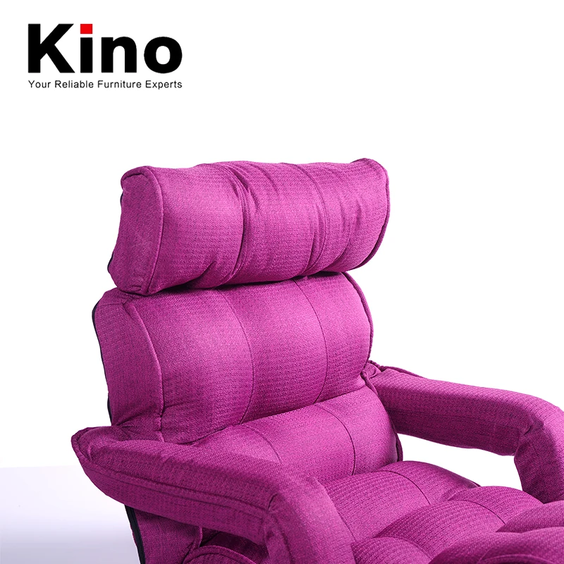 Складной напольный стул диван Орхидея фиолетовый откидной кресло для