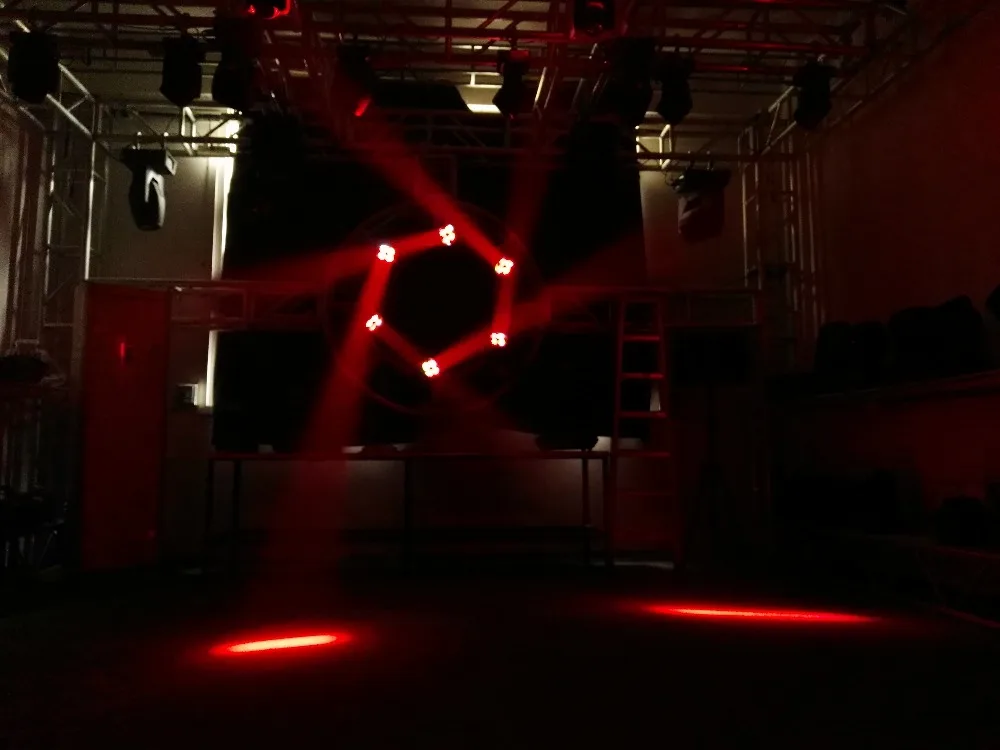4 шт./лот 4X10 Вт супер луч светодиодный матричный движущийся головной свет для