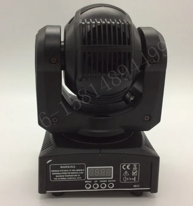 Мини 60 Вт moving head light mini led spot beam rgbw 4in 1 бар ktv dj профессиональное Интеллектуальное