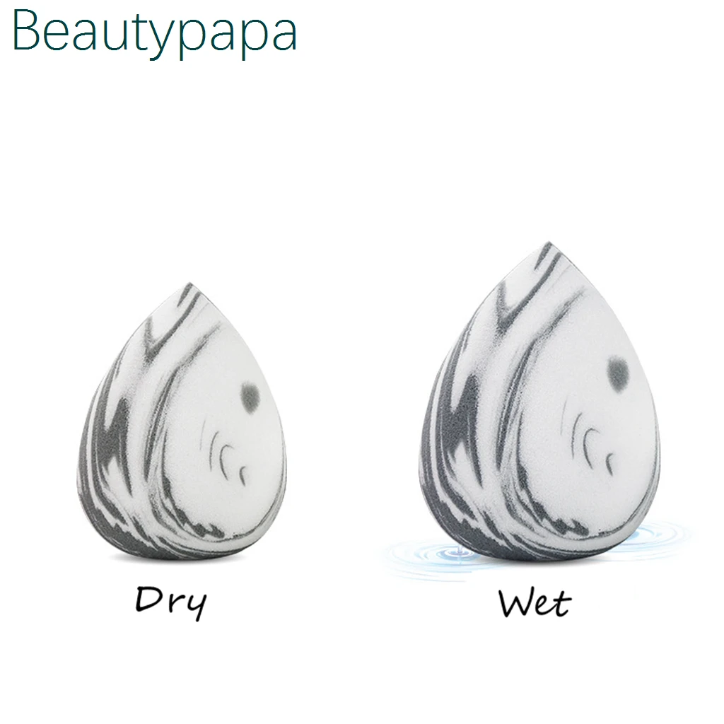 Спонж BeautyPaPa из нелатекса для смешивания мрамора спонж косметики супермягкий
