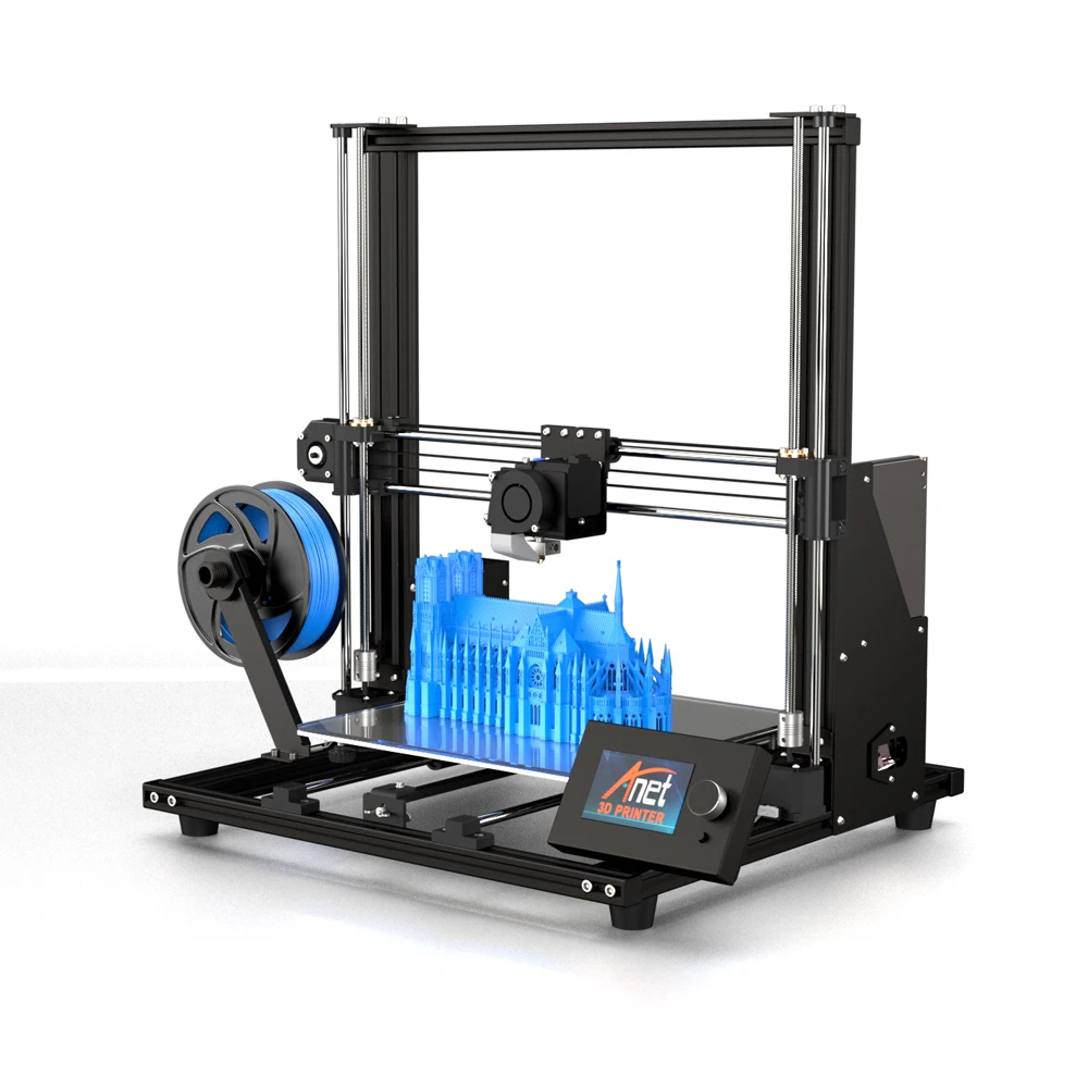 Anet A8 Plus обновленный Reprap i3 Новое поступление DIY 3D принтер набор 300*300*350 мм размер