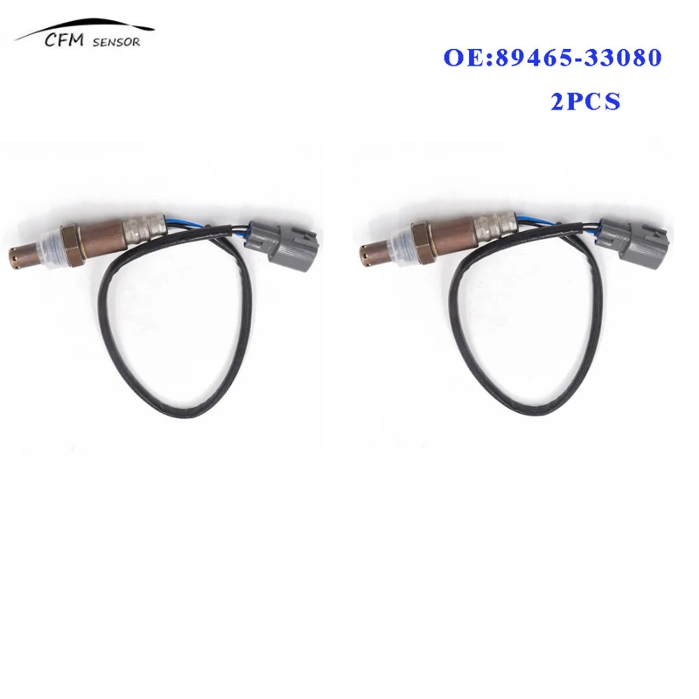 

2PCS 89465-33080 New Brand Front & Rear O2 Air Fuel Ratio Sensor For Toyota Camry Lexus ES300
