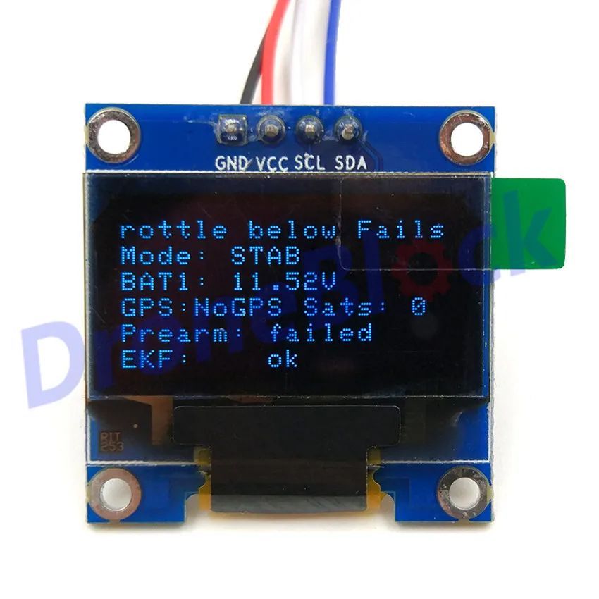 Встроенный модуль дисплея Pixhawk для Pixhawk2 the cube Pixhawk3 Pixhawk4 v5 CUAV Pixracer PXFmini OLED порт IEC