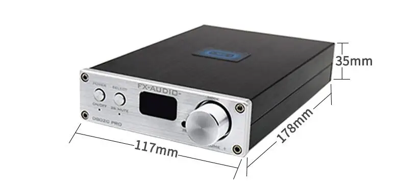 2021 FX аудио D802C PRO полный цифровой усилитель BT@5.0 Вход USB