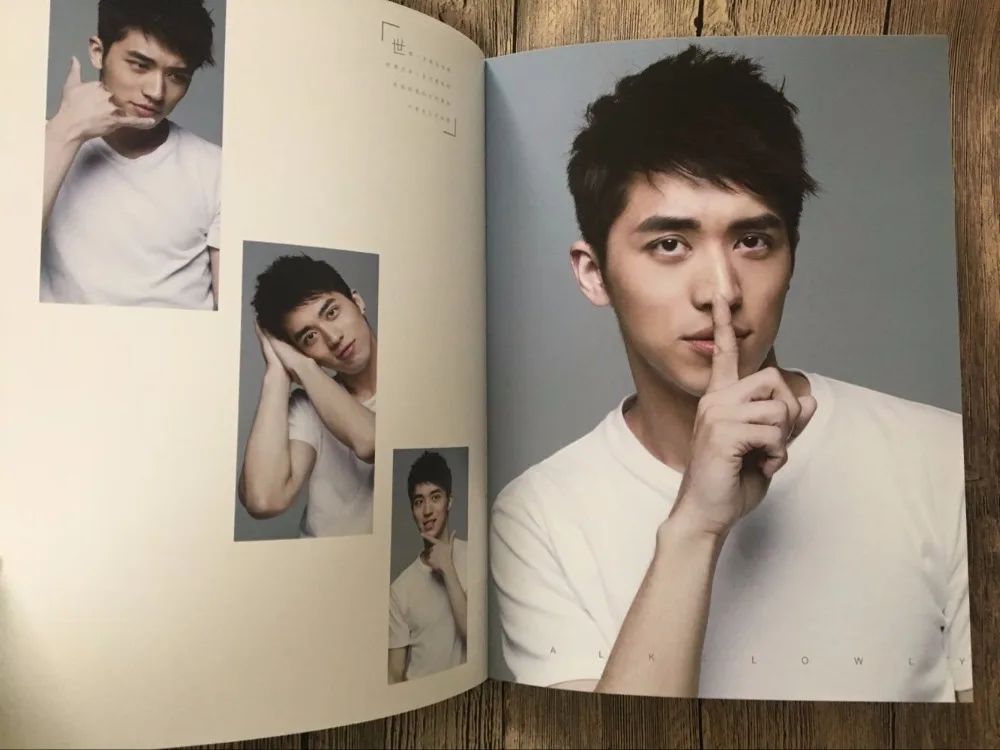 Timmy Xu Weizhou с автографом подсветильник ка 2017 официальная Фотокнига Бесплатная