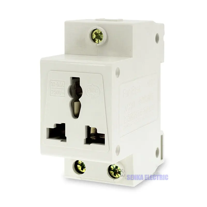 ЕС и США Din rail модульный разъем для распределительных щитов 3 х контактный