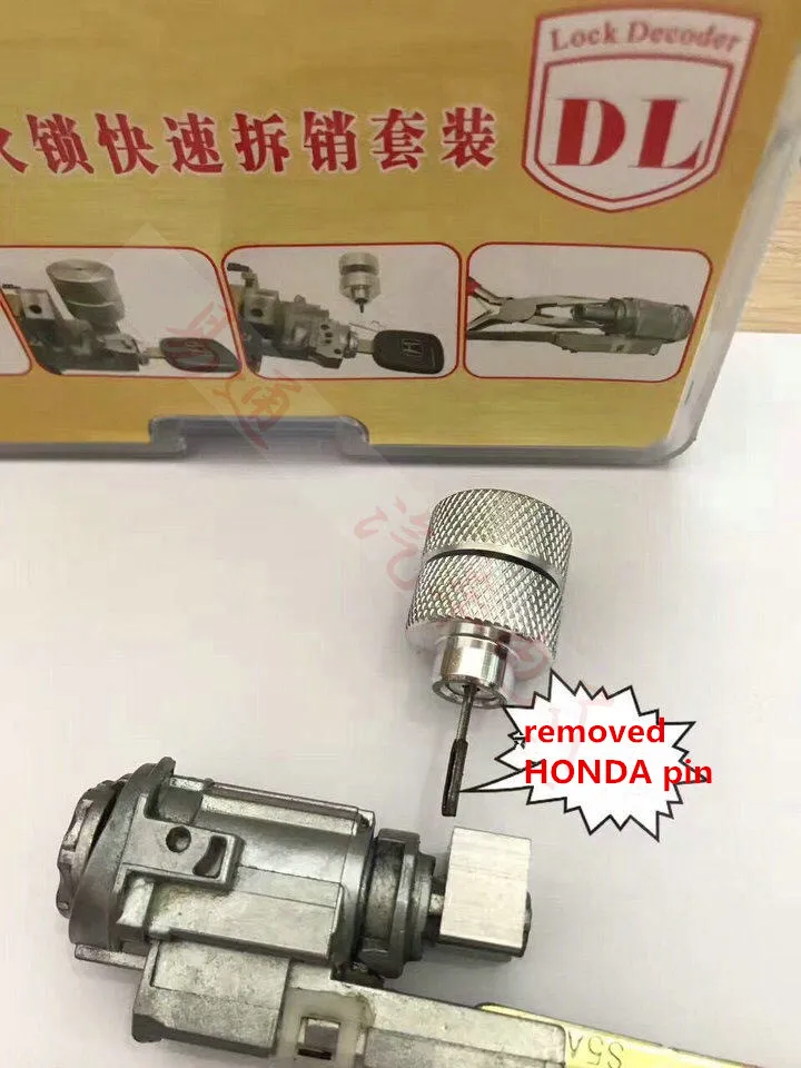 Новое поступление, DL бренд для Honda, для снятия замка зажигания, Автомобильный Замок, для ремонта слесаря, для Honda/Benz, инструмент для разборки замка