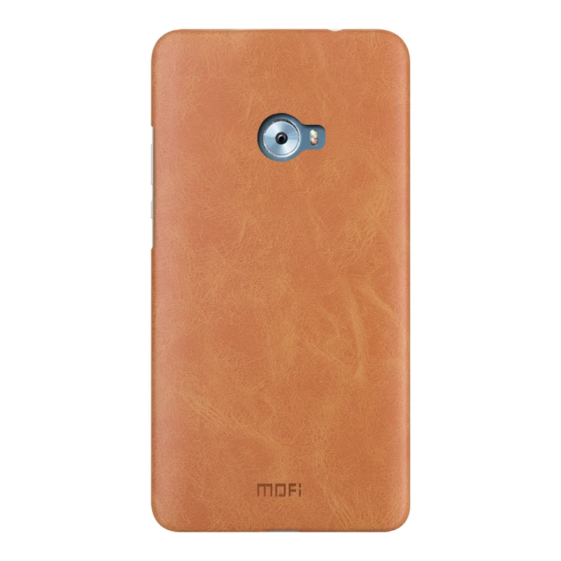 Xiaomi mi Note 2, чехол, MOFI,, из искусственной кожи, чехол для задней панели, для mi Note 2, защитный жесткий чехол, Капа, coque funda 5,7'' - Цвет: Brown