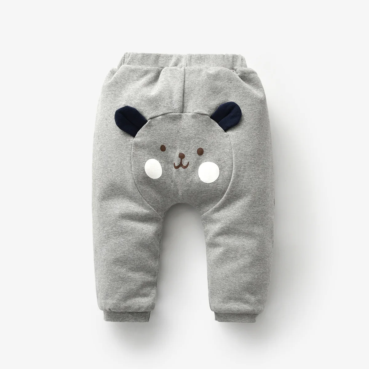 Штаны для новорожденных мальчиков и девочек с рисунком медведя лисы кота