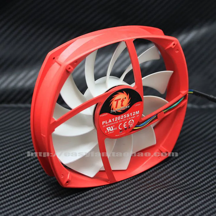 Вентилятор охлаждения для EVERFLOW Thermaltake TT PLA12025S12M 12 см 4PIN PWM 12 В 0.20A 12025
