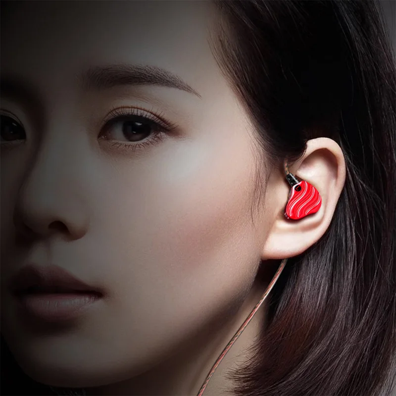Kinganda dual drive wired in-ear headphones HiFi bass noise reduction microphone headset for apple Xiaomi | Электроника