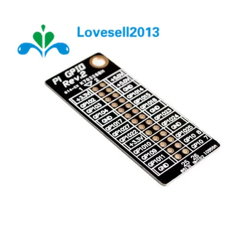 Двусторонняя плата GPIO Ref совместимая с Raspberry Pi Type 3/B +/2 Model B| |