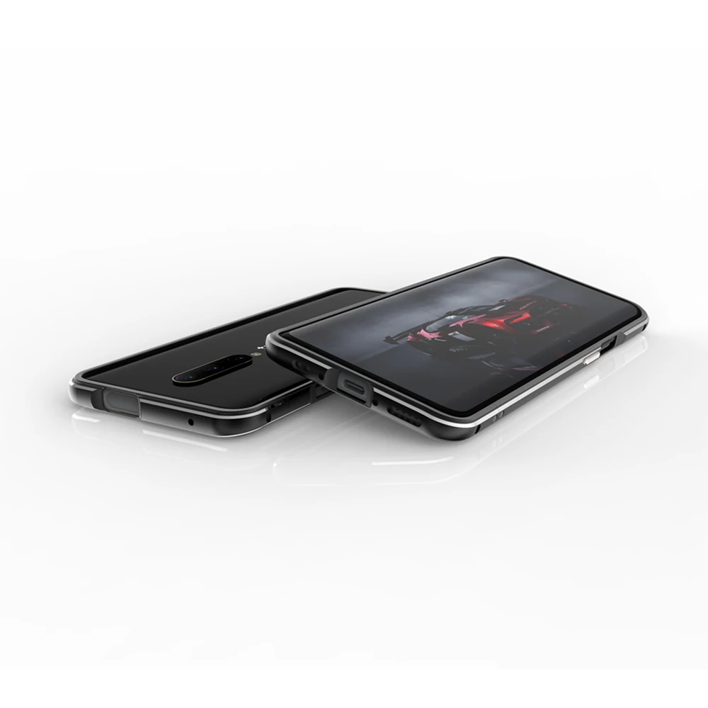 Роскошный металлический бампер чехол для телефона для Oneplus 7 Pro Чехол Алюминиевая Рамка Жесткий 3D защитный чехол для Oneplus 7 Pro чехол противоударный