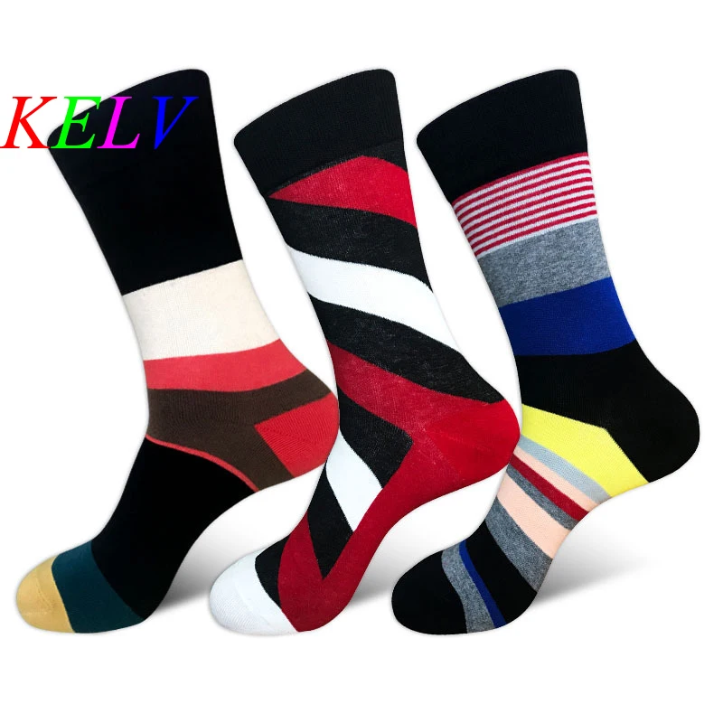 KELV 1 пара новинка хит Харадзюку художественные носки профессиональные брендовые