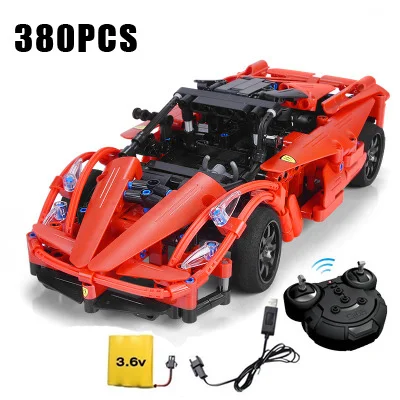 C51009 Buliding Блок RC Car Technic 1586 шт. CADA F1 и Bugatti Супер гоночный автомобиль функция электрической мощности для сбора - Цвет: C51009
