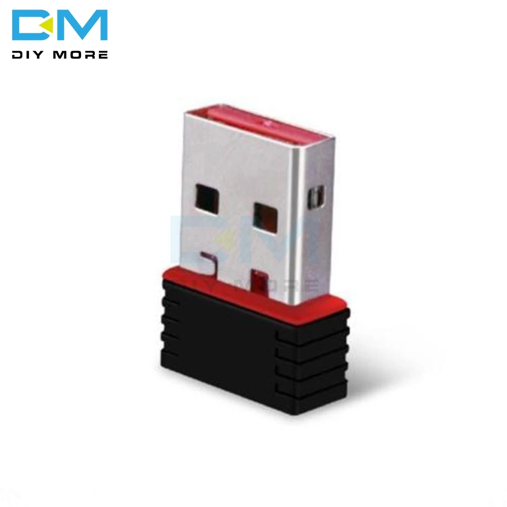 Беспроводной мини адаптер USB 150 Мбит/с Wi Fi 802.11b/G/N 2 4 M сетевая Lan Карта светодиодный