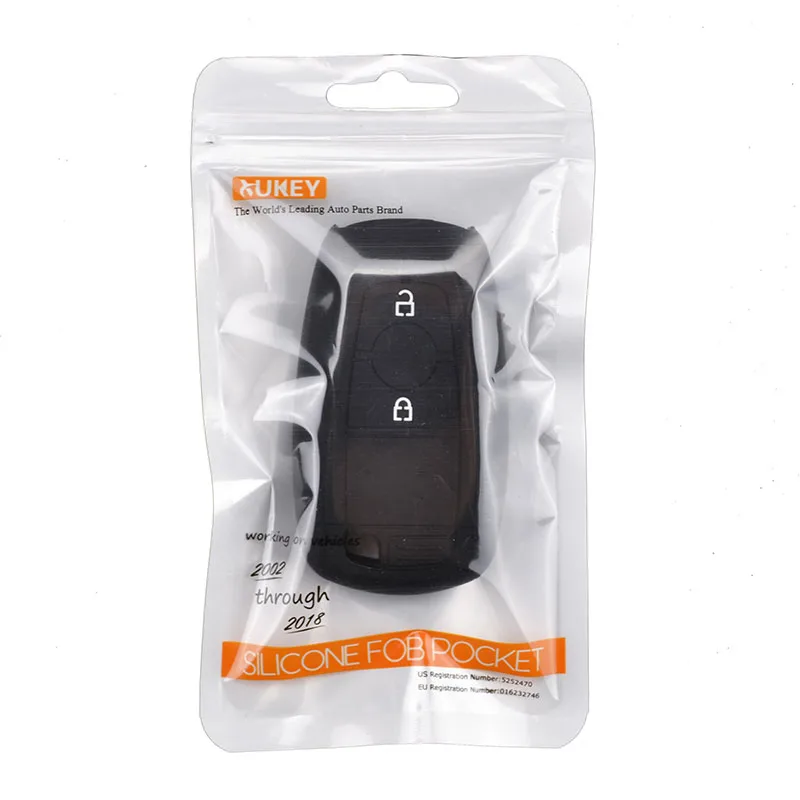 AX для Ford EcoSport 2018 защитный чехол телефона с 2 кнопками|2 button|car key case coverfob cover |