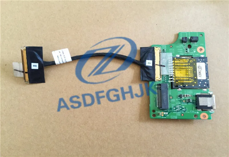 Оригинальный USB кардридер для ноутбука Dell Inspiron 5368 5568 с кабелем 1379X Φ 01379X 100% тест
