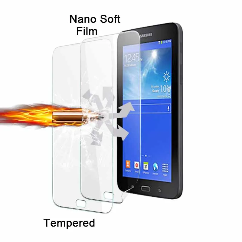 1 шт. Водонепроницаемая пластиковая защитная пленка для экрана Samsung Galaxy Tab 3 Lite T113 7