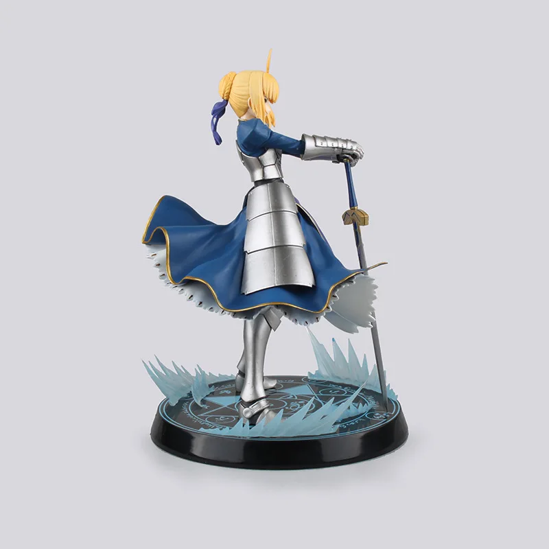Аниме 25 см Fate/stay night Unlimited Blade Works King of Knights Saber 1/7 масштаб предварительно окрашенная
