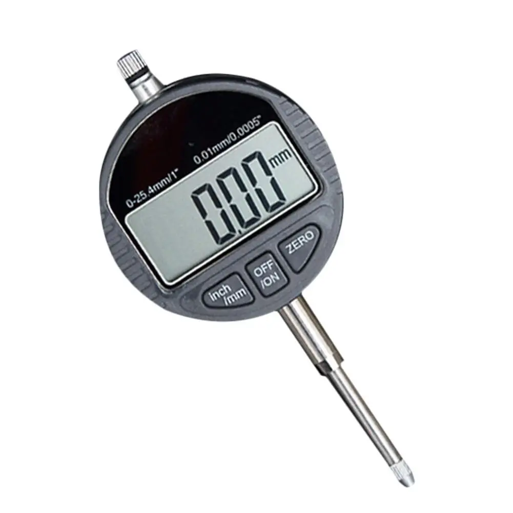 

0.01mm High-Precision Electronic Digital Dial Indicator 0-25.4mm Indicator Digital Display Percentage Dial Without Batteries J3