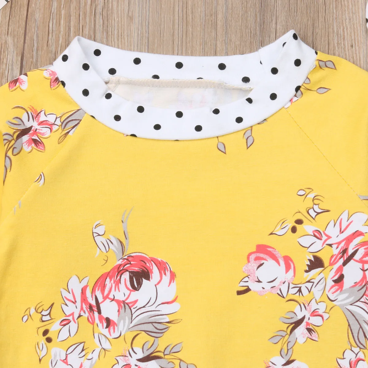 Emmababy 2018 одежда для малышей с цветочным рисунком девочек топы и Толстовка Брюки
