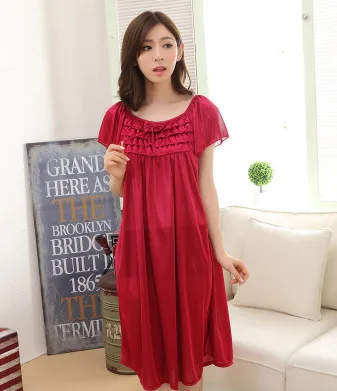 

2018 New Arrival Fashion Sexy Women Nightgown,Hot Sale For ladies for summer,autumn new Sleepwears AW4662