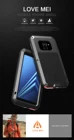 Чехол для Samsung Galaxy A8 2018, чехол LOVE MEI, ударопрочный, грязеотталкивающий, водостойкий, металлический армированный чехол для телефона для Galaxy A8 Plus 2018