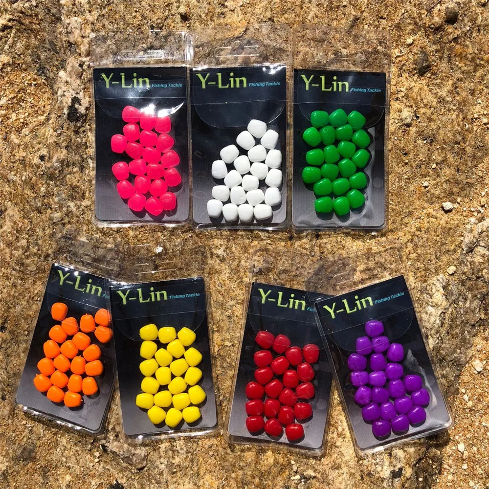 20XCarp рыболовные плавающие кукурузные maggot тигровые орехи всплывающие Бойли для