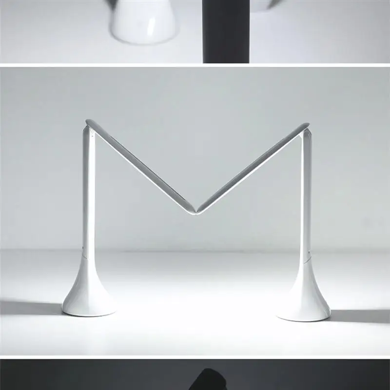 USB Rechargeable Touch Sensor Desk Light Dimmable Foldable Lamp LED Reading Table | Лампы и освещение
