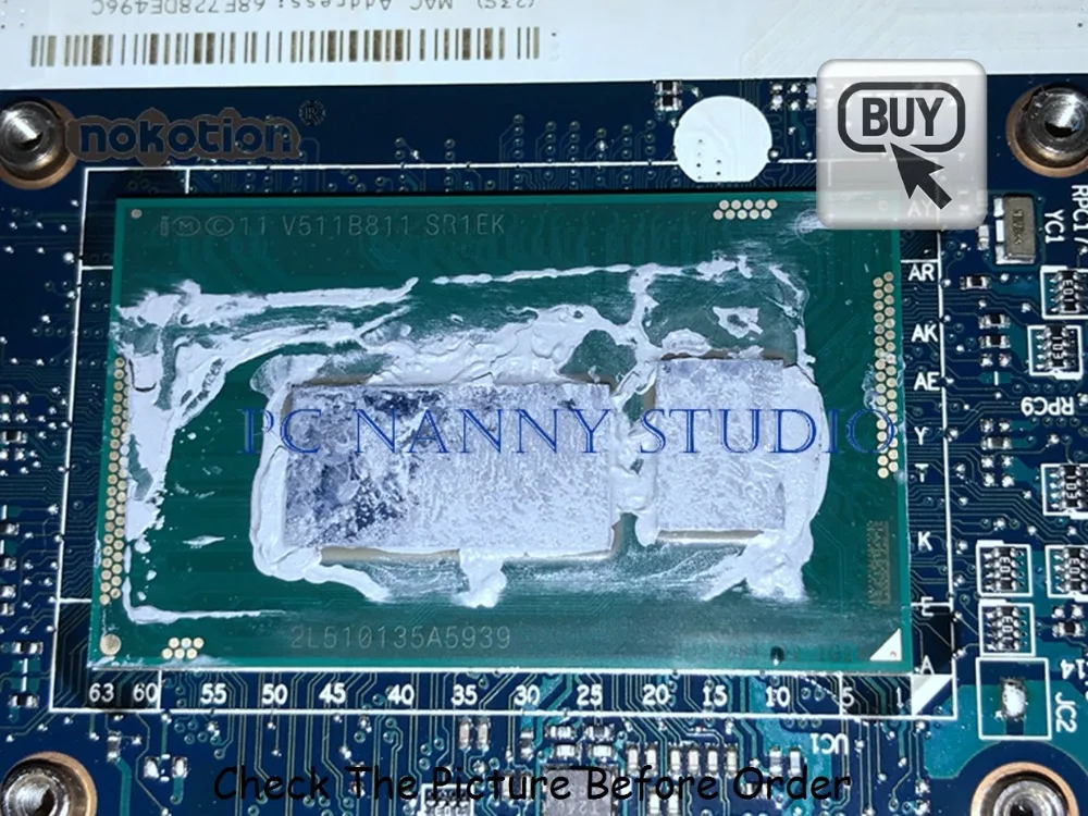 PCNANNY NM-A361 для lenovo G50-80 материнская плата ноутбука ACLU3 ACLU4 I3-4005U протестирована |