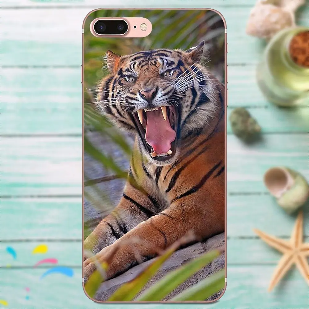 Мягкий модный чехол для сотового тигра СУПЕРМЕНА Huawei Honor 4C 5A 5C 5X 6 6A 6X 7 7A 7C 7X 8 8C 8S 9 10