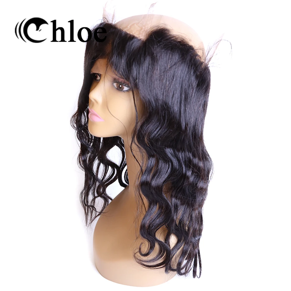 Предварительное выщипывание Хлоя 360 кружевная передняя часть с детскими