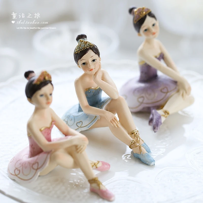 Смола балетные костюмы танцор девушка украшения дома гостиная Декор танцы