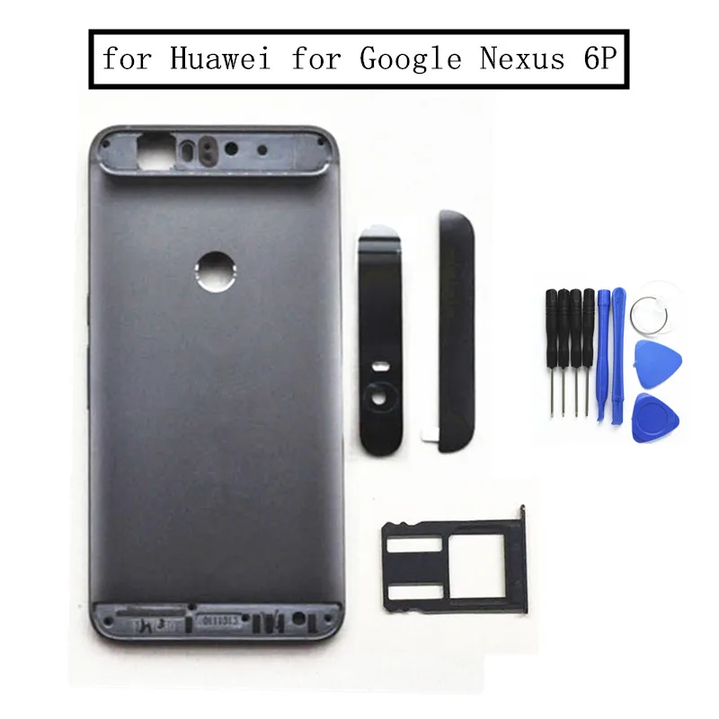 Задняя крышка батарейного отсека для Huawei Google Nexus 6P задний корпус + верхняя