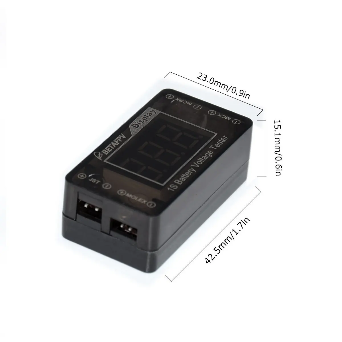 BETAFPV Upgrade 1S LiPo Battery Tester Voltage Checker for Tiny Whoop Blade Inductrix | Parts &amp Accs