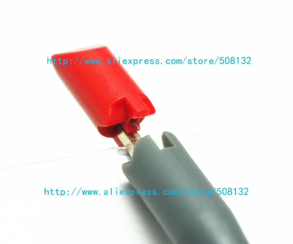 Высокое качество изолированный пирсинг тестовые зажимы мультиметр тестовый зонд пружинная нагрузка|spring