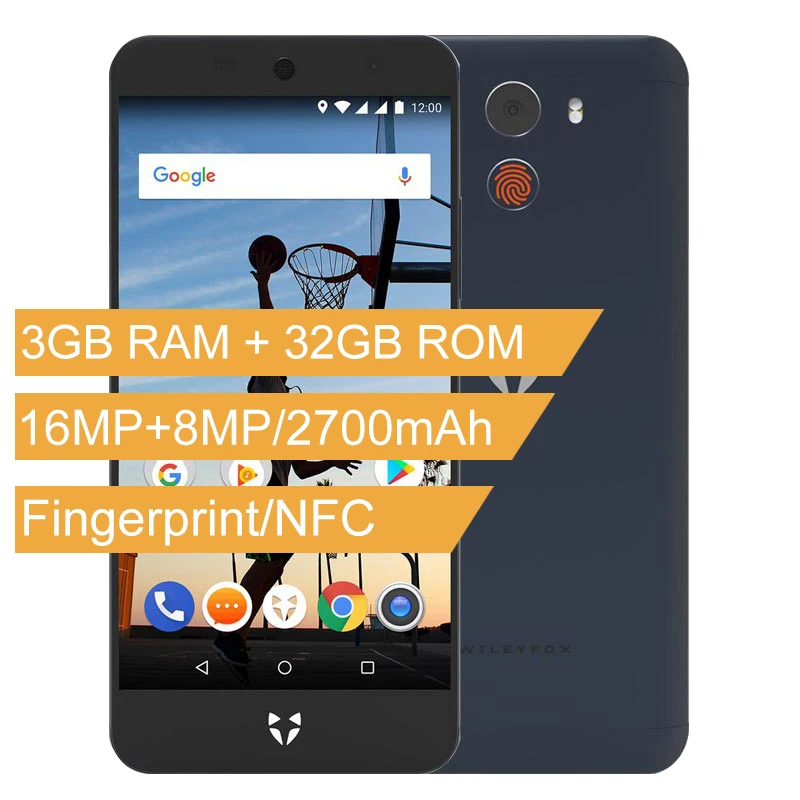 Мобильный телефон Wileyfox Swift 2 Plus Android 6 0 5 дюймов Восьмиядерный процессор Snapdragon 430 3