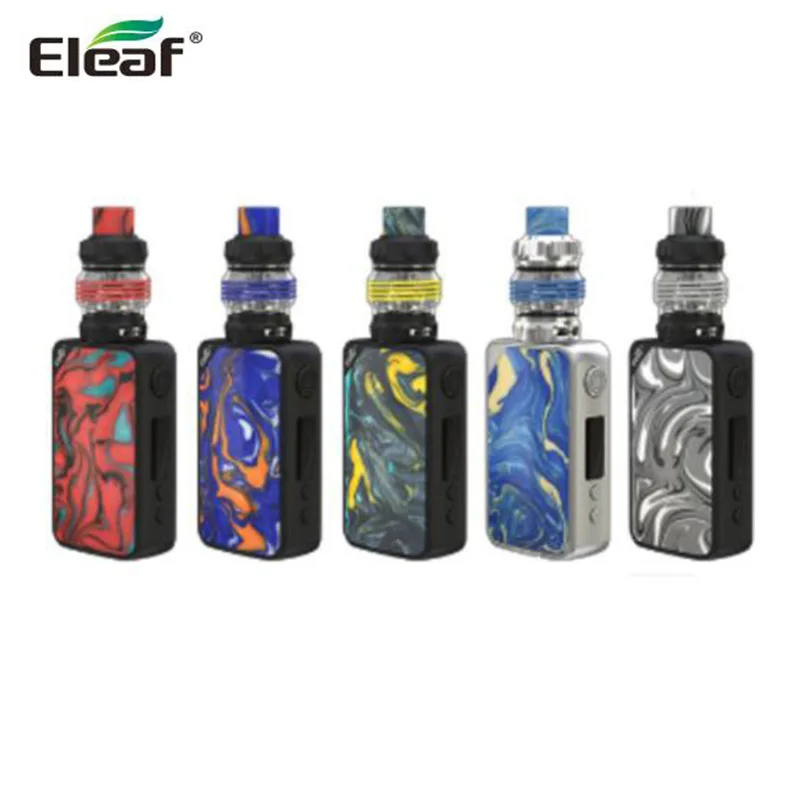 Оригинальный Eleaf iStick Mix Kit 160 Вт Box MOD с 6 5 мл ELLO POP Tank вейп комплект электронной