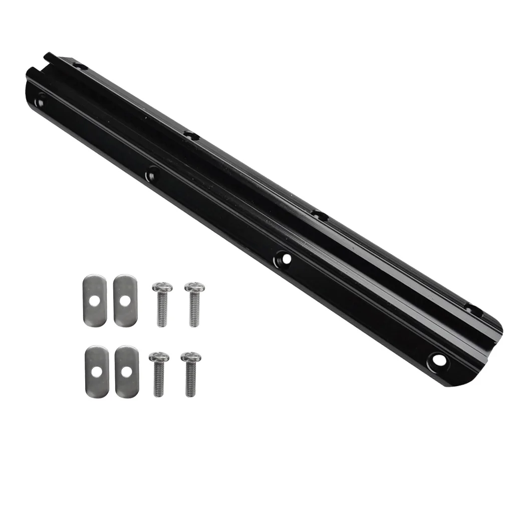 

12 inch Kayak Slide Rail Hold Mount Fishing Rod Racks with Screws Mounting Hardware for Kayak Boat Pole Holder Canoe Accessories