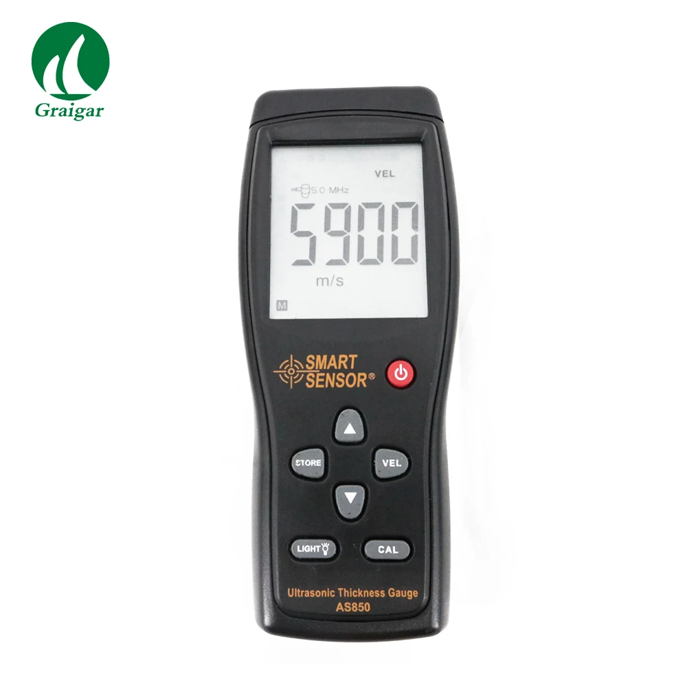 Умный датчик AS850 стальная алюминиевая пластина Толщиномер ультразвуковой