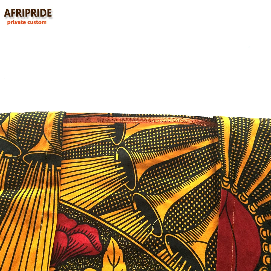 Модное Африканское Женское пальто летучая мышь AFRIPRIDE Частный заказ осень повседневное женское пальто супер батик хлопок плюс sizeA722416