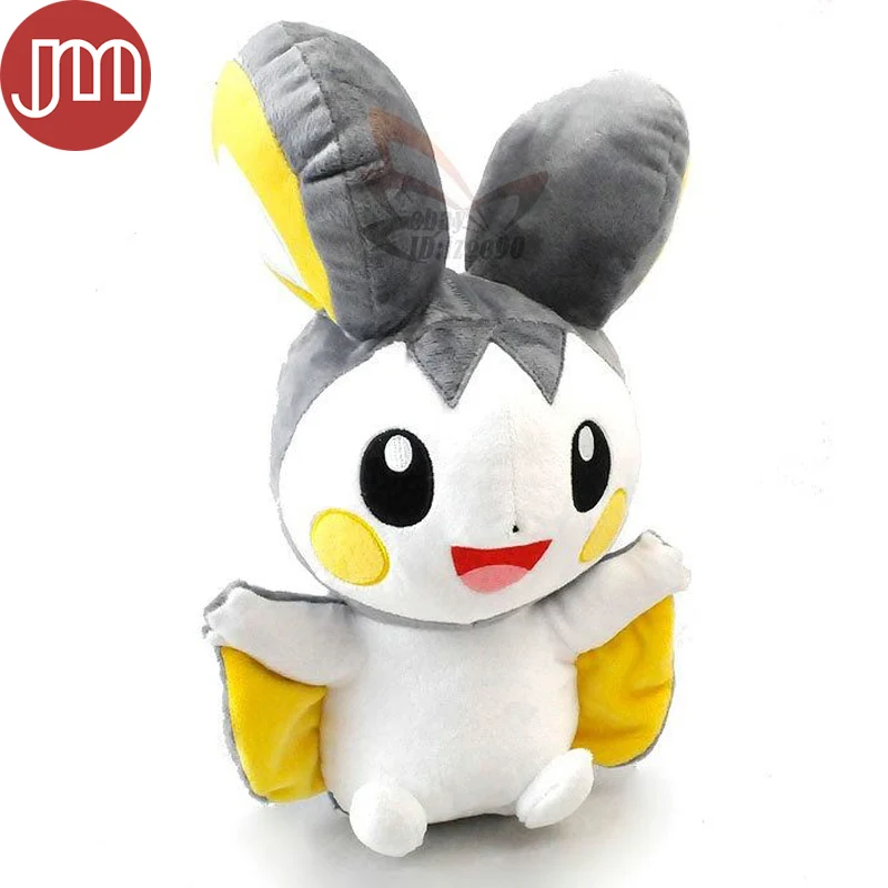 OHMETOY Emolga плюшевая кукла Фигурка мягкая аниме игрушка Подарки для детей 32 см Brinquedos