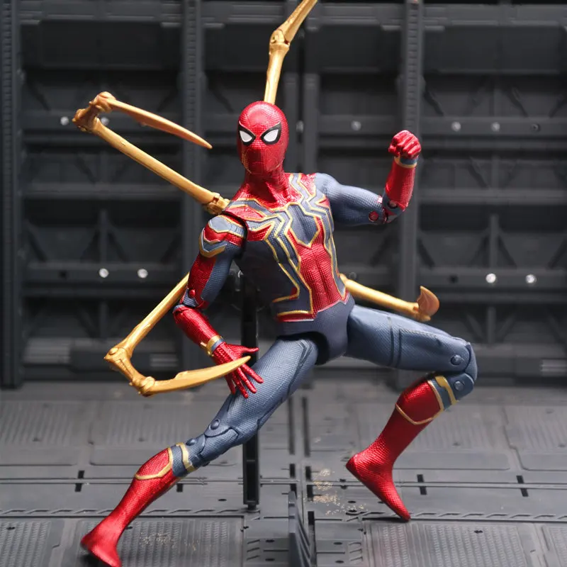 Новые горячие игрушки Marvel Мстители бесконечный War3 Человек паук ПВХ Фигурки цифры