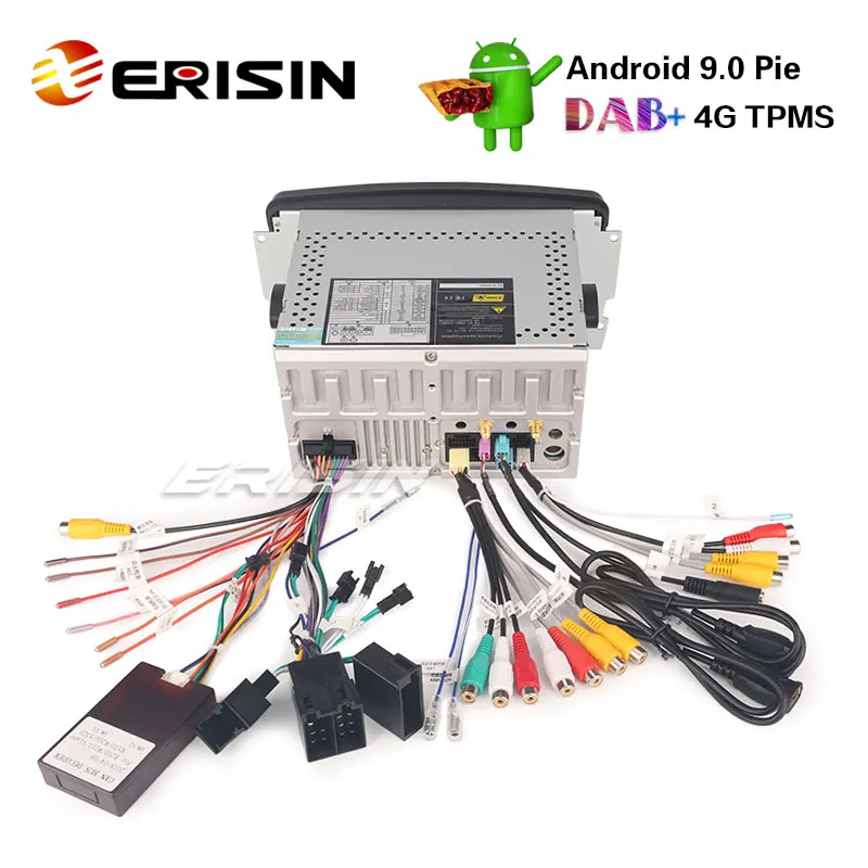 Erisin ES2989C 8 &quotDAB + Android 9 0 автомобильный стерео GPS для Mercedes C/CLK/G Class W203 W209 Vito Viano