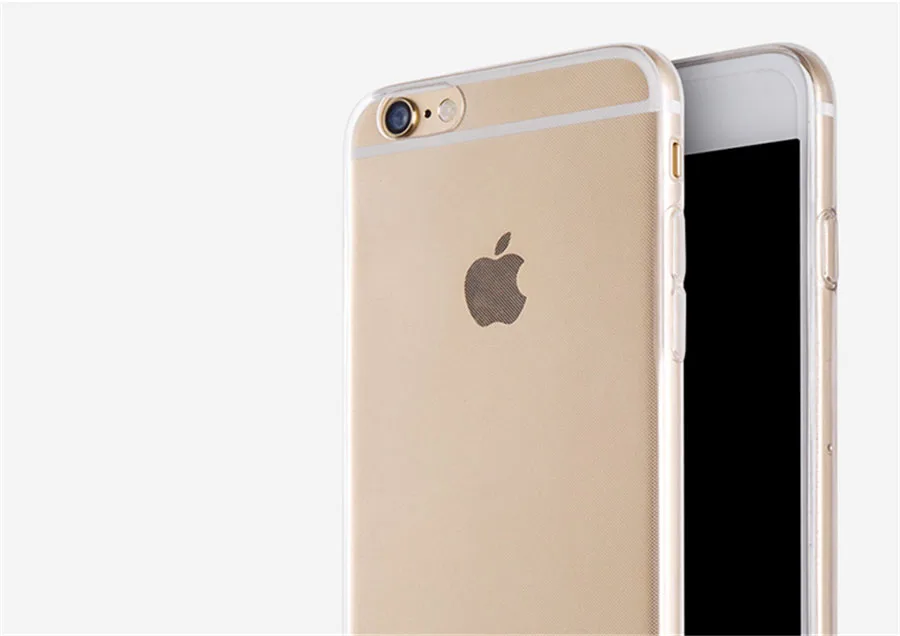 Для iPhone 12 11 Pro X XS Max XR 8 7 6 6s Plus 5 5S SE 2020 прозрачный мягкий ТПУ чехол силиконовый