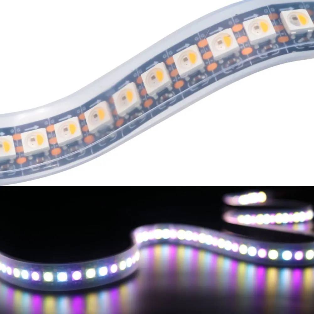 WIXURE SK6812 RGBW RGBWW светодиодный полосы 5050 RGB + теплый белый подобные WS2812B 3.3ft/1 м 144 s /m