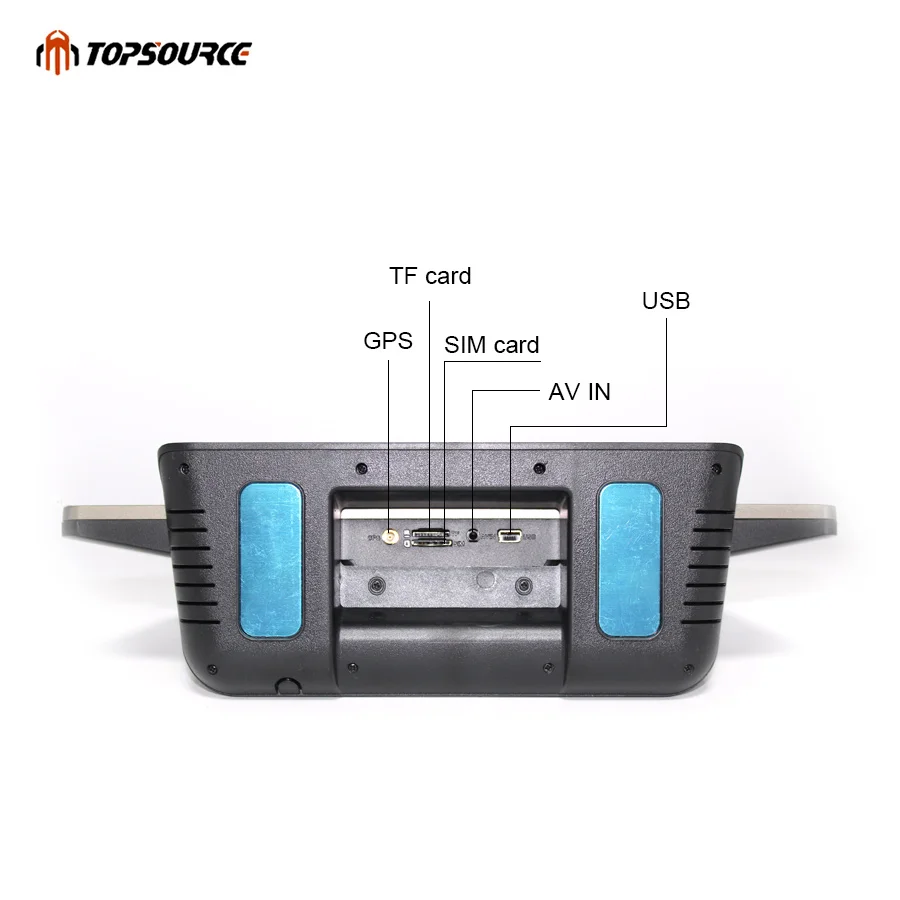 Автомобильный видеорегистратор TOPSOURCE 3G 4G 10 дюймов Android 5 0 1 HD