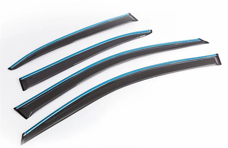 For Chevrolet malibu Window Visor 2012-2018 Vent Shades Sun Rain Deflector Guard 4PCS/SET Car Styling | Автомобили и мотоциклы